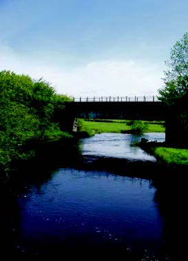 Disused railway bridge at Lampeter