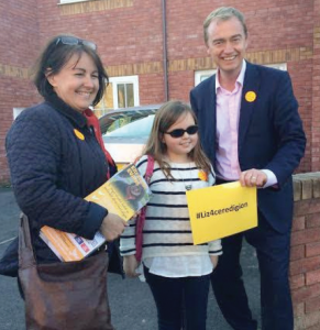 The Grand Inquisitor: Catryn with Tim Farron and Liz Evans