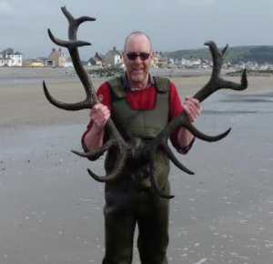 Borth beach bonanza: Dr Martin Bates and the 4,000 year-old skull