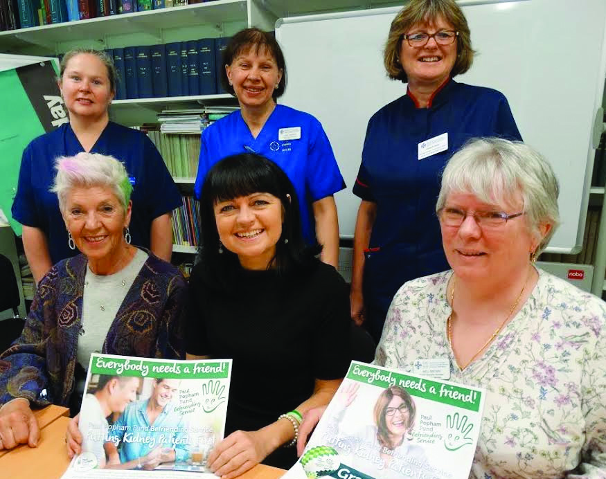 Offering a shoulder to lean on: The Paul Popham Fund Befriending Service is being set up in Swansea on Thursday June 23.