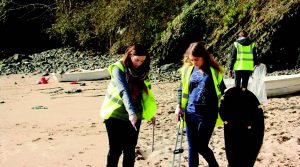 New Quay: Litter warriors hard at work