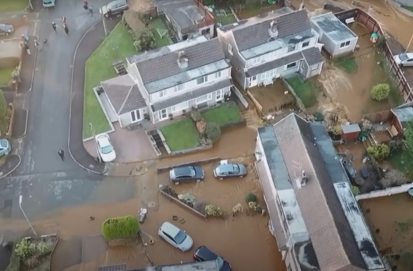 Coal Authority denies liability for flooded homes in Skewen Herald.Wales