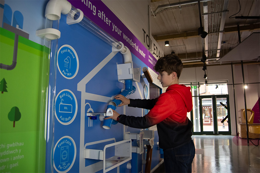New water exhibits at science discovery centre thanks to sponsorship