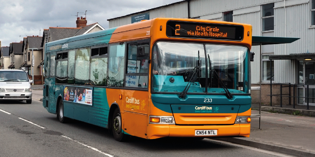 Cutting emissions from the worst polluting buses in Cardiff