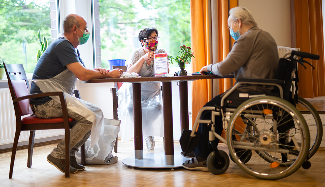 Care homes are ‘damned if they do and damned if they don’t’ allow indoor visits