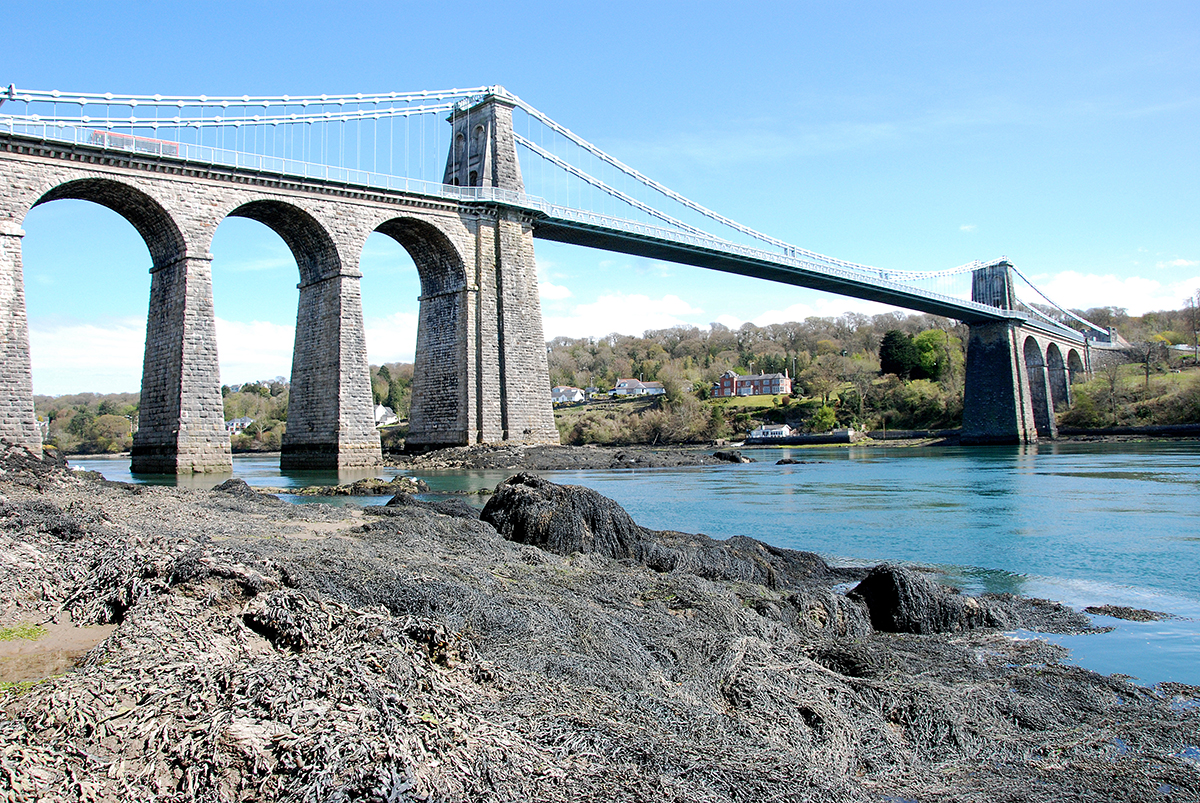 Menai Bridge the first suspension bridge in the world Herald Wales