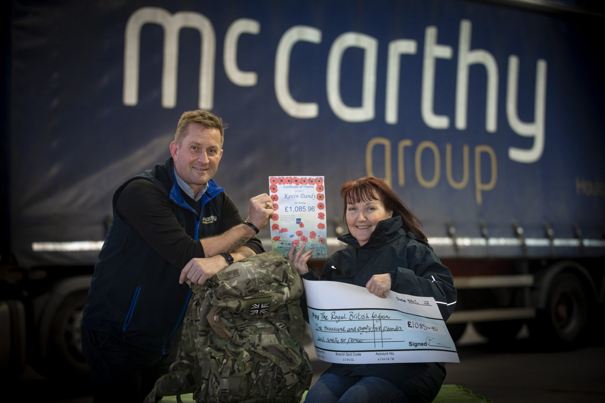 Tragic soldier’s mum deeply touched by stamina sapping charity runs