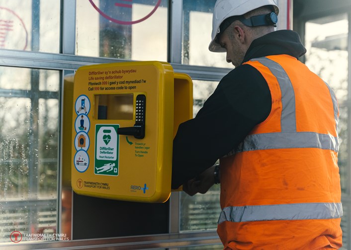 Life-saving defibrillators now at stations across Wales and the borders