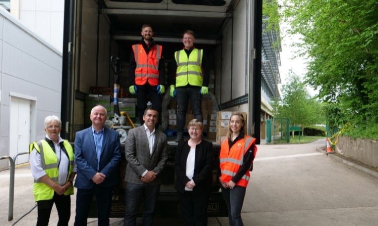 Willmott Dixon supports Caerphilly free school meals deliveries