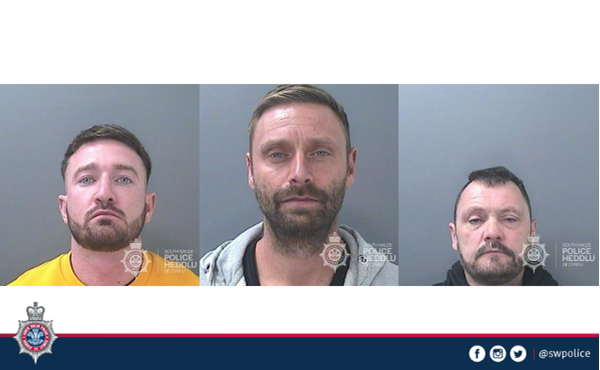 Three men jailed for part in drug gang