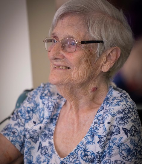 Emotional care home residents sing What a Wonderful World