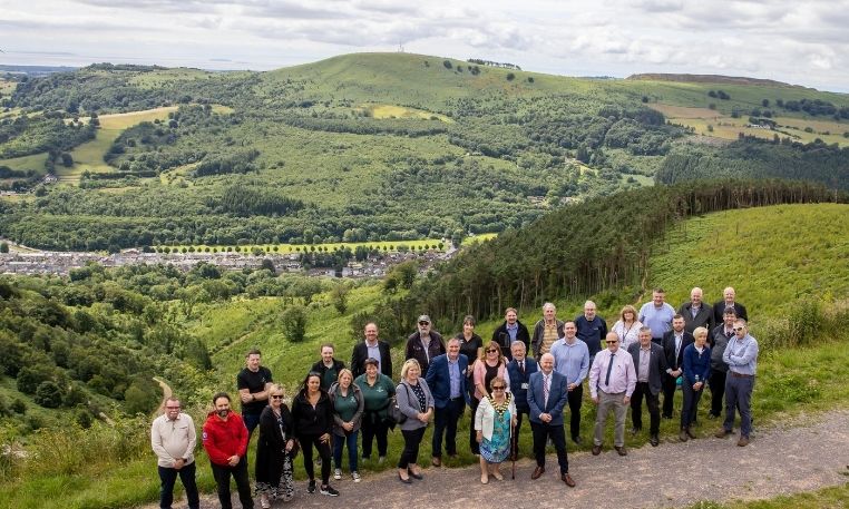 Cwmcarn Forest Drive marks one year anniversary with official ceremony