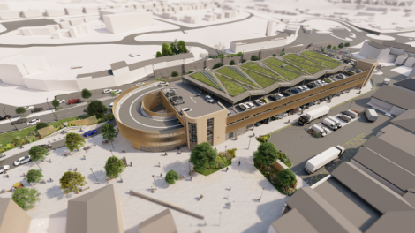 Haverfordwest: Councillors approve amended multi-storey car park plans