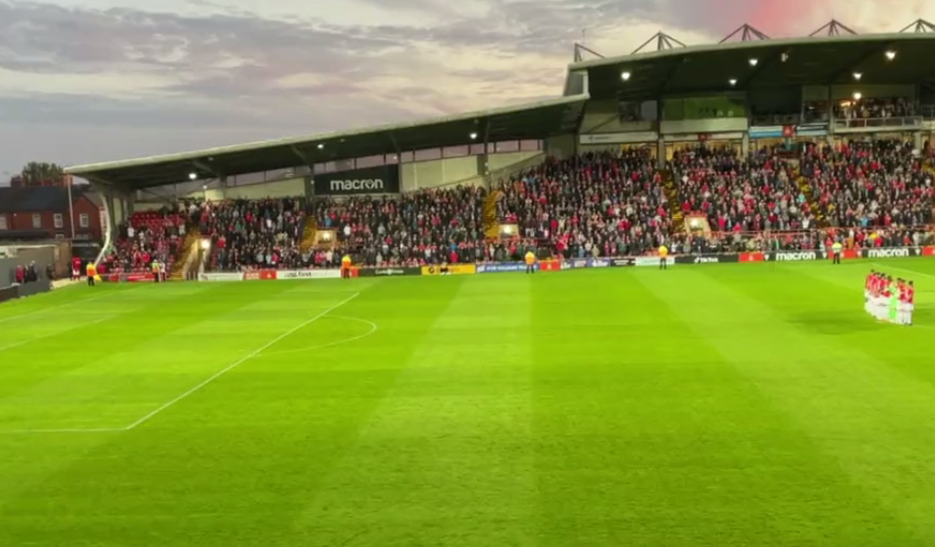 Wrexham ‘apologise’ after minutes’ silence for Queen ‘disturbed’