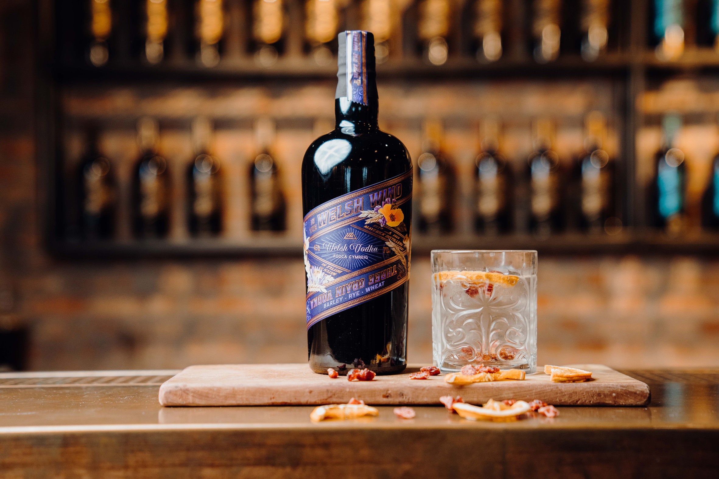 Welsh distillery partners with seed company to make Three Grain Vodka