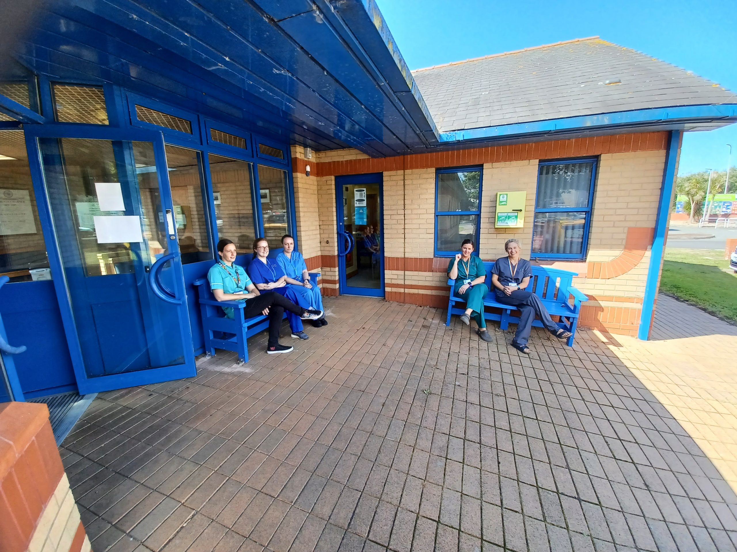 NHS charity purchases garden benches for health centres Herald.Wales