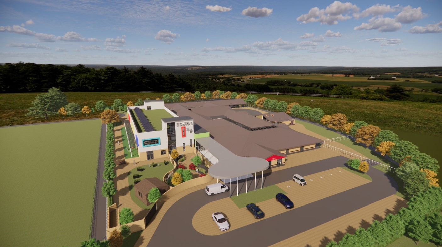 Latest on expansion of Trinity Fields School in Ystrad Mynach