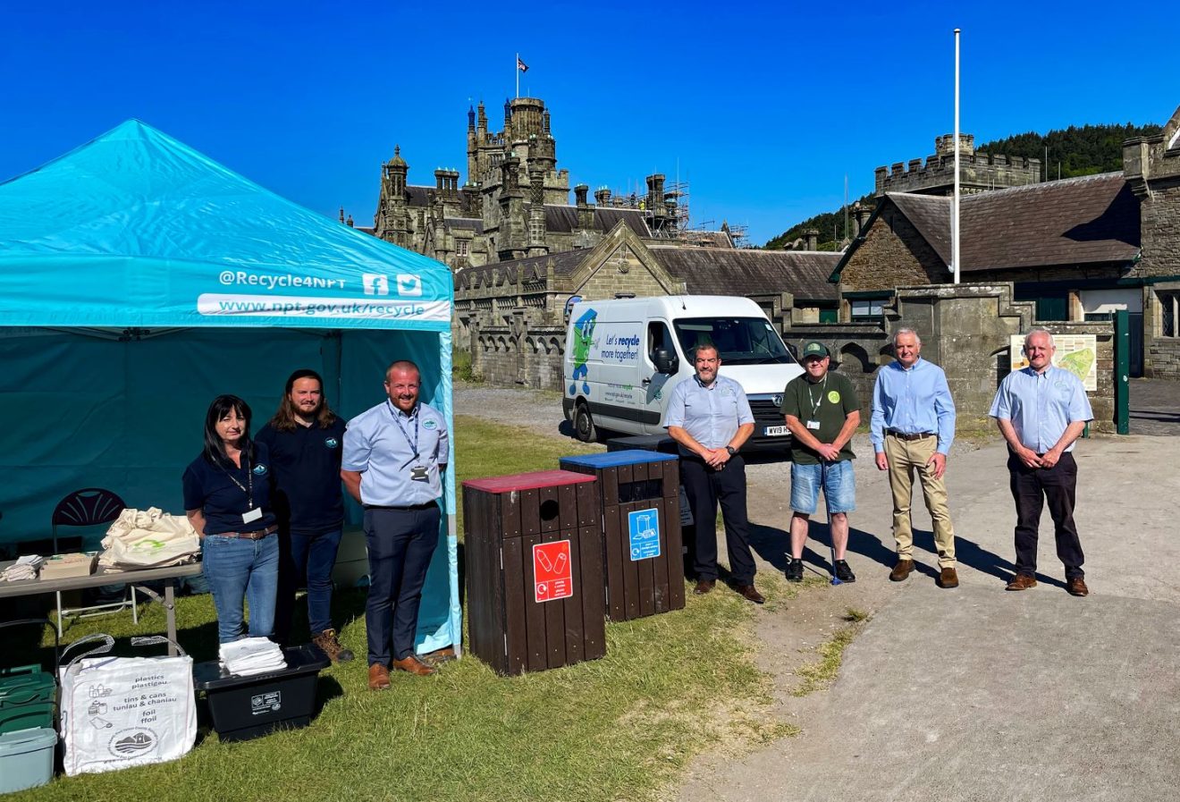 Margam Country Park in Port Talbot unveils new recycling bins Herald