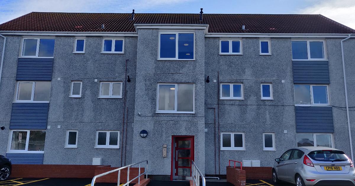Former Swansea district housing office transformed into flats Herald.Wales