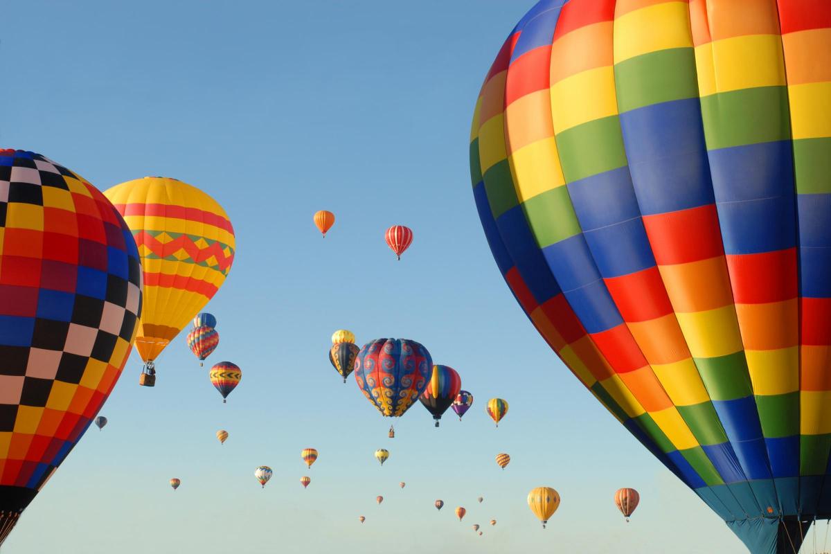Hot air outlet balloon wales