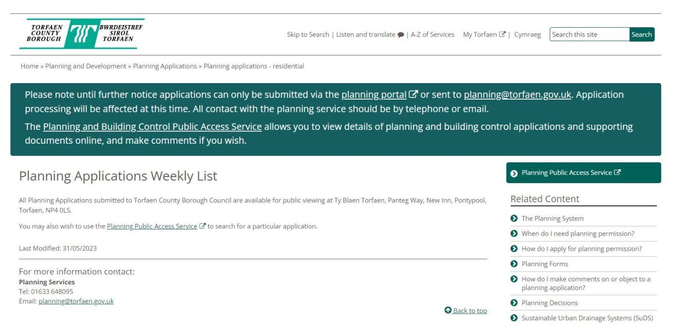 Torfaen Council apology for planning website failure Herald.Wales