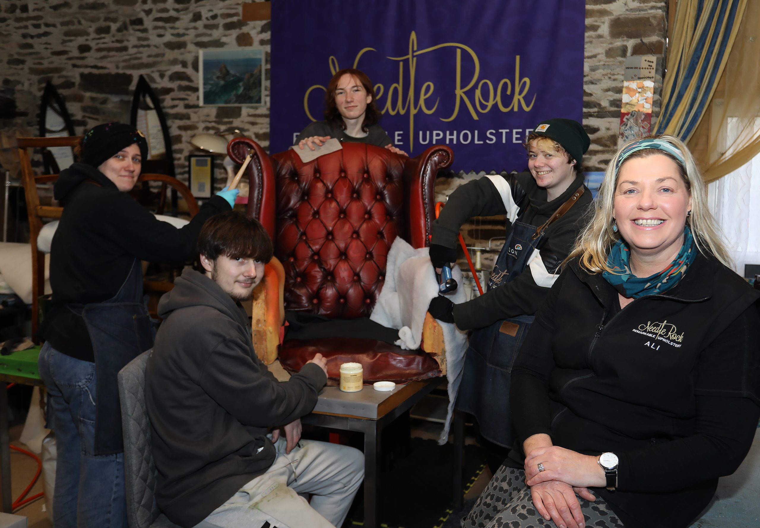 Apprentices help award-winning upholstery business to grow - Herald.Wales
