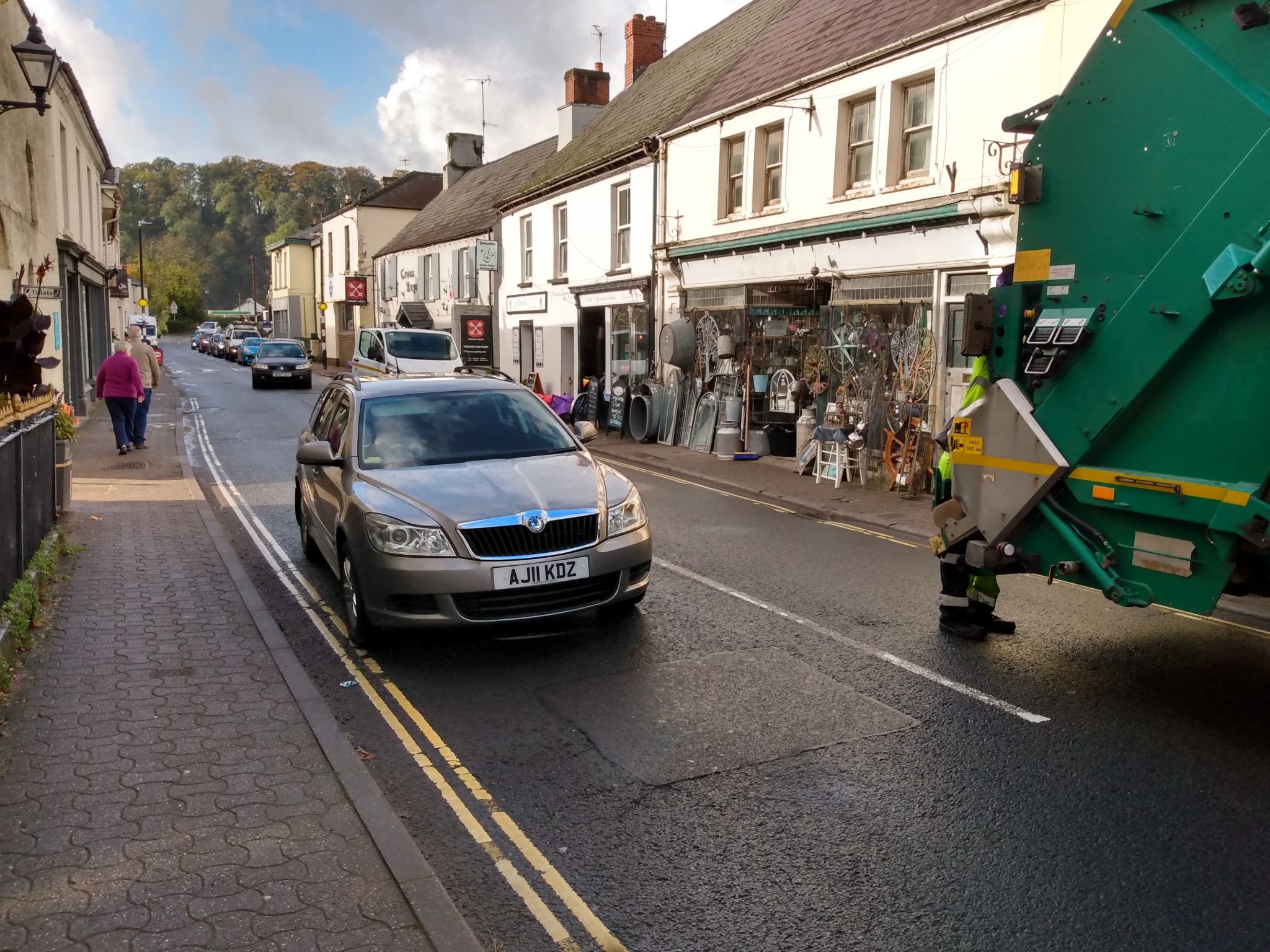 20mph speed limit has improved air quality in Usk, official figures