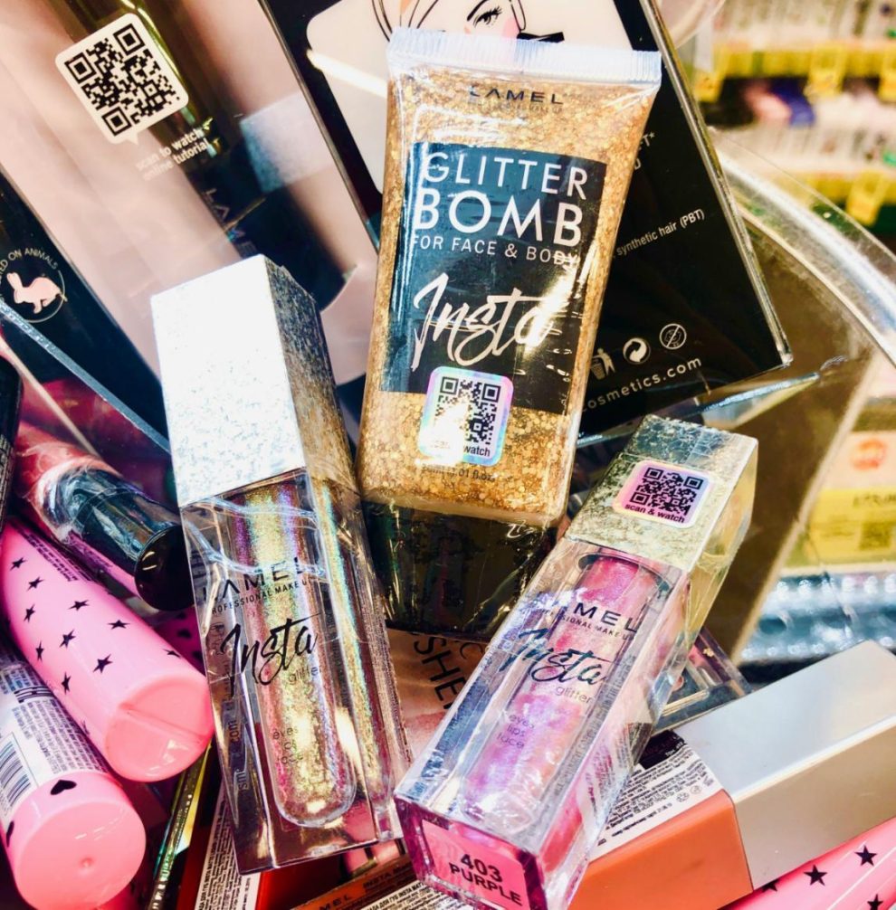 A selection of beauty supplies.